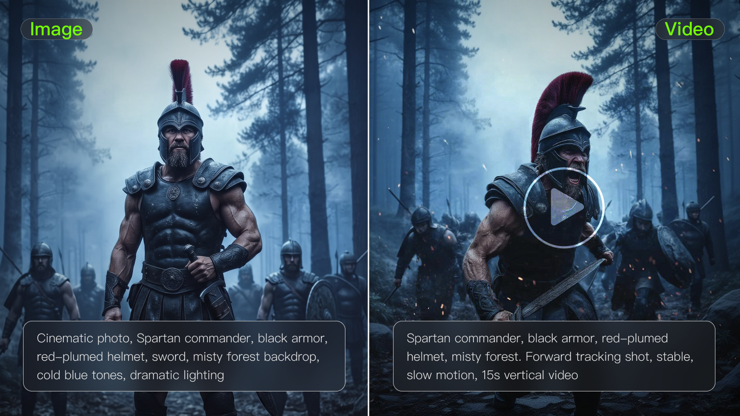 AI Prompt Examples for Images & Video